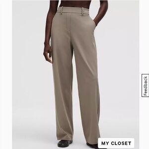 Lululemon Daydrift High-Rise Straight-Leg Trousers Short